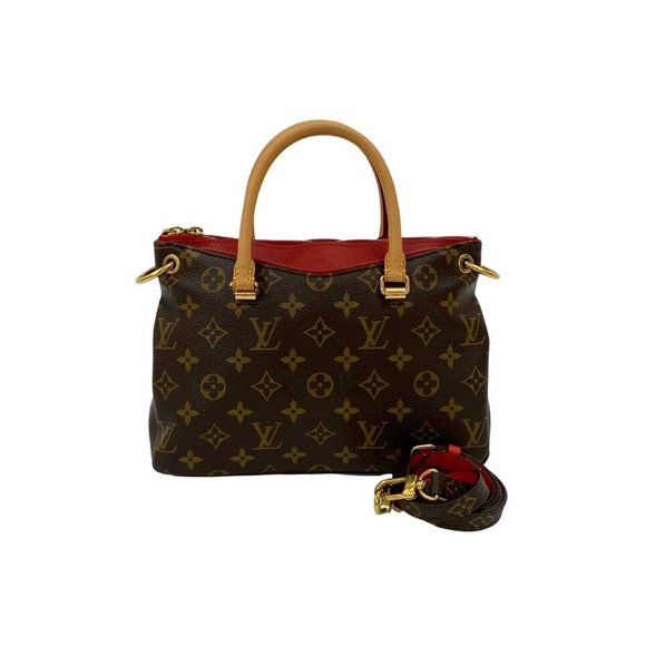 Unused Louis Vuitton Pallas BB Monogram Leather 2-Way Handbag/Shoulder Bag, Brow - Picture 1 of 10